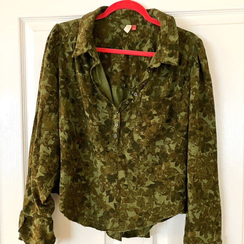 Pilcro Long Sleeve Shirt